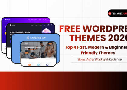 free wordpress themes 2026 comparison of Astra Blocksy Kadence and Bosa themes